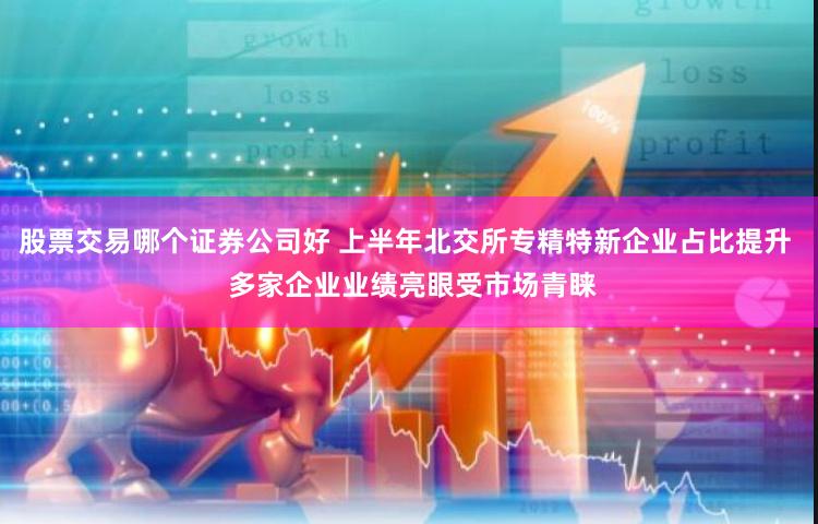 股票交易哪个证券公司好 上半年北交所专精特新企业占比提升  多家企业业绩亮眼受市场青睐