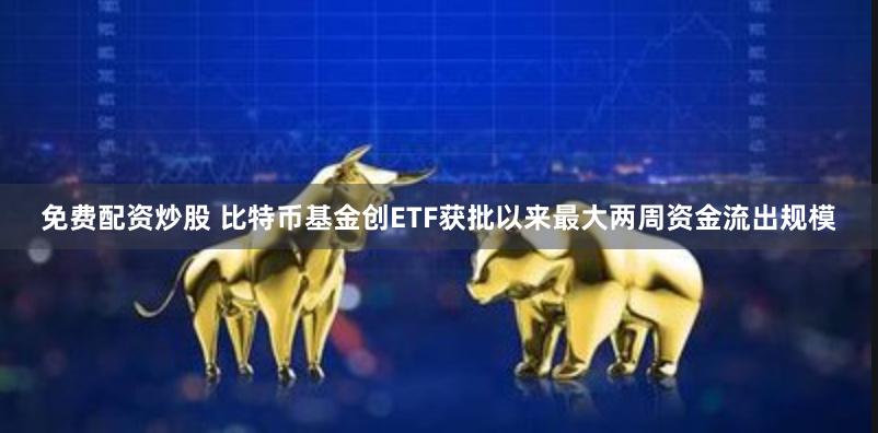 免费配资炒股 比特币基金创ETF获批以来最大两周资金流出规模